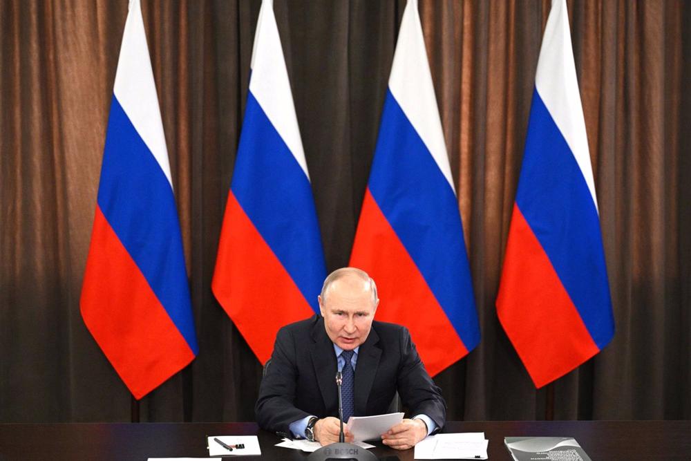 El Presidente ruso Vladimir Putin El