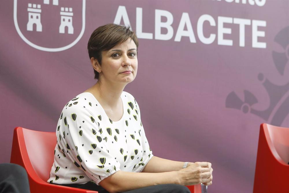 La portavoz del Gobierno, Isabel Rodríguez, en su visita a Albacete La