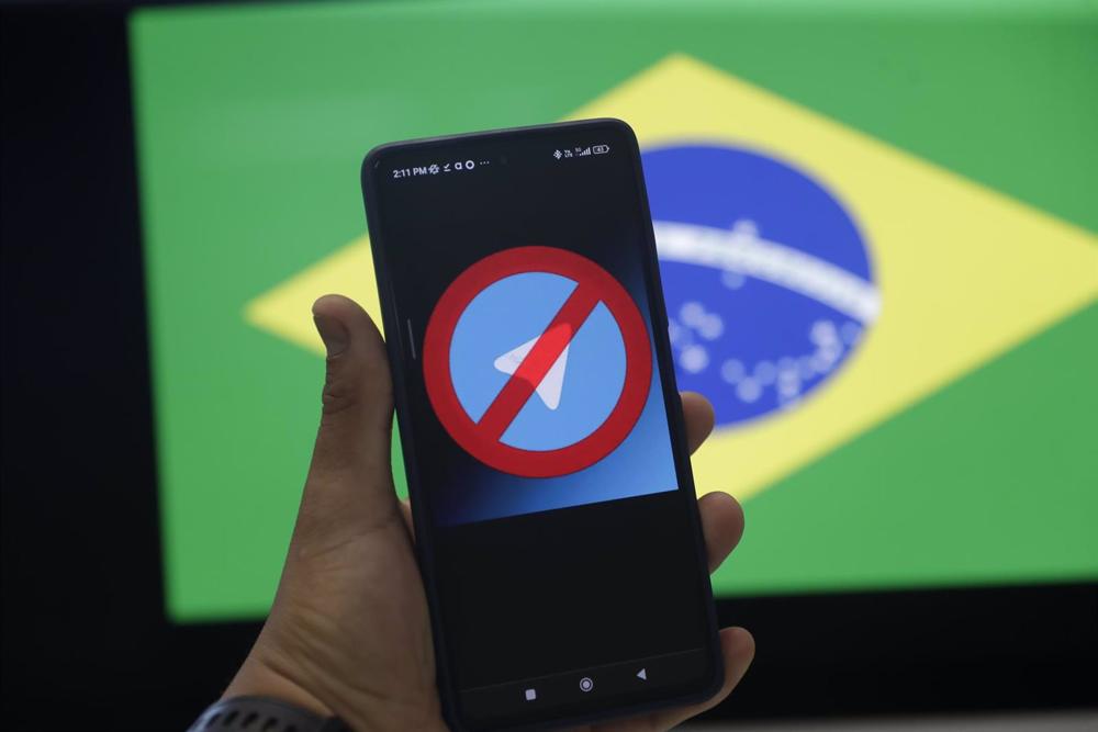 Imagen de recurso de Telegram en Brasil Imagen