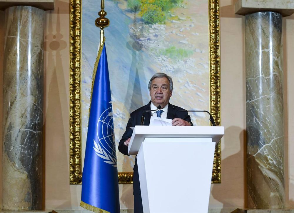 El secretario general de Naciones Unidas, António Guterres El