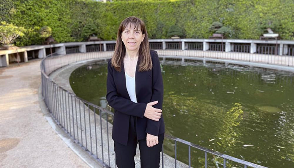 La nueva directora del Real Jardín Botánico, María-Paz Martín, y segunda mujer en ocupar el cargo. La