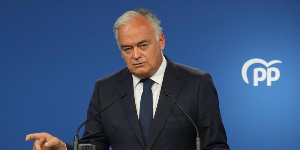 El vicesecretario de Institucional del PP, Esteban González Pons, en una imagen de archivo. El