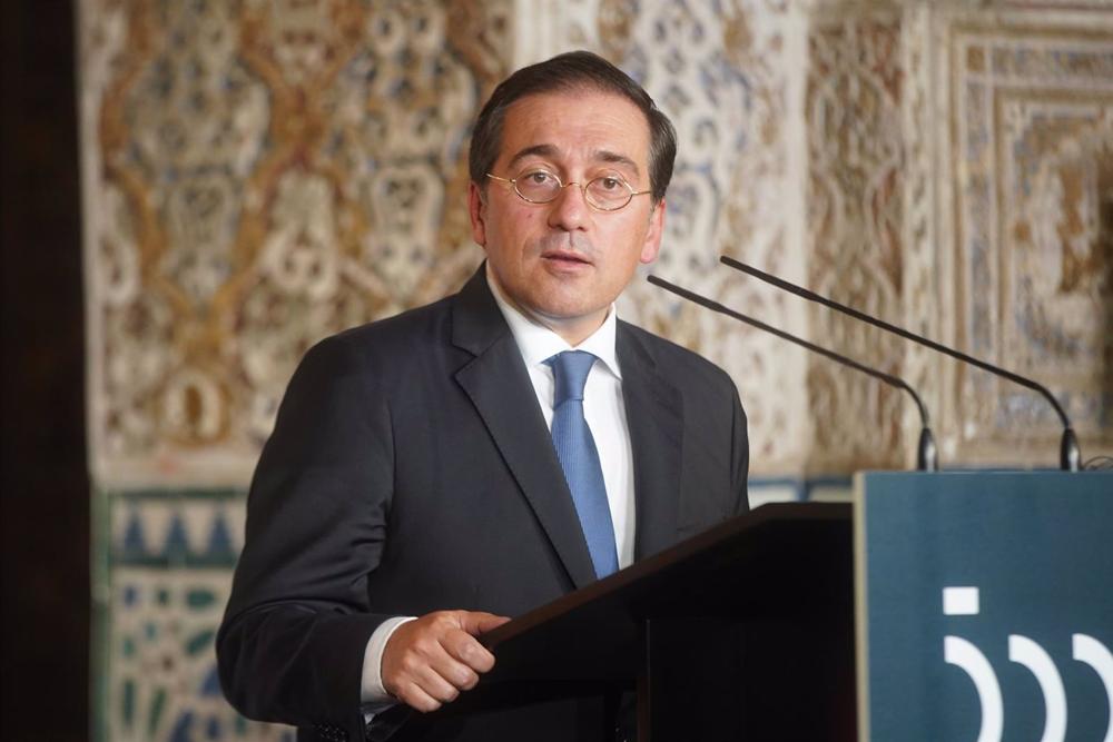Archivo - El ministro de Asuntos Exteriores, Unión Europea y Cooperación, José Manuel Albares Archivo
