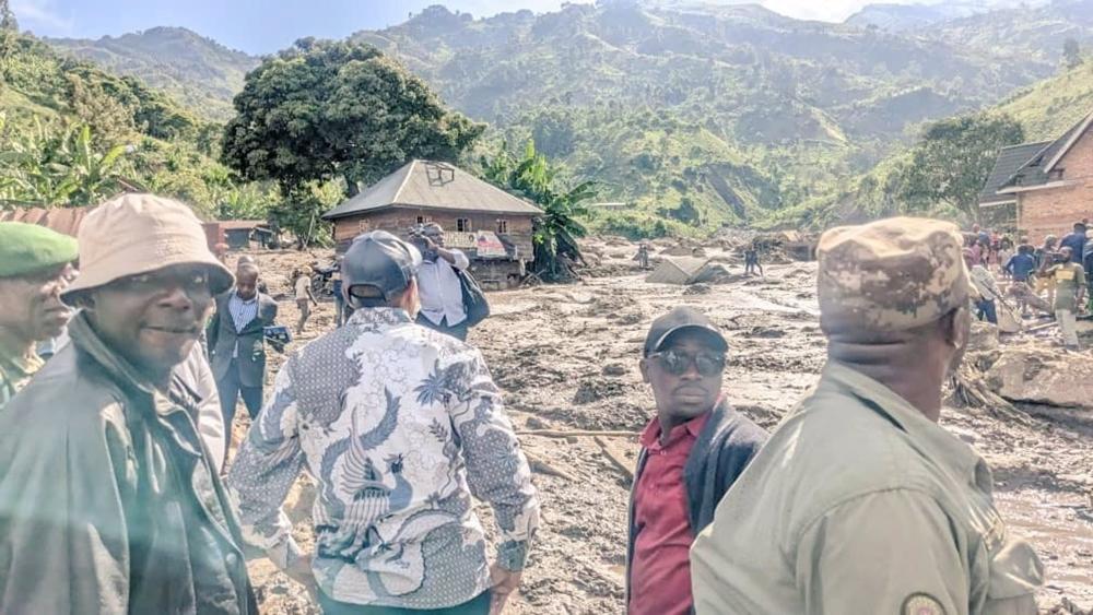 Daños causados por las inundaciones en la provincia de Kivu Sur, República Democrática del Congo (RDC) Daños