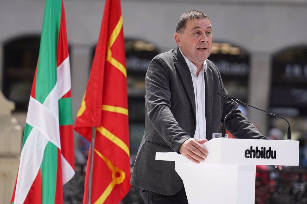 El coordinador general de EH Bildu, Arnaldo Otegi El