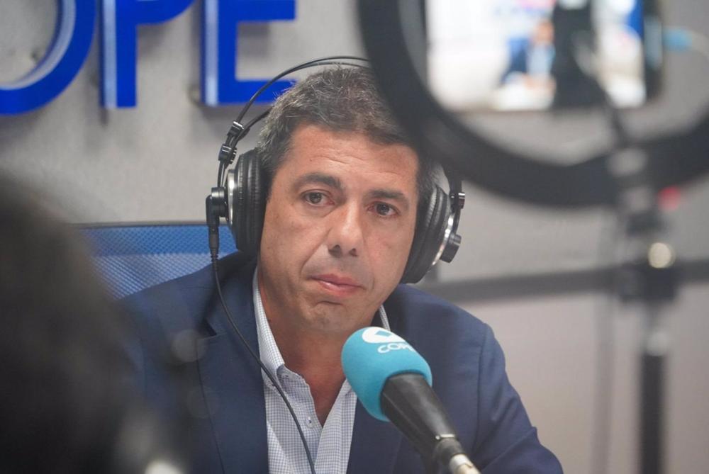 Entrevista al presidente del PPCV y candidato a la presidencia de la Generalitat, Carlos Mazón Entrevista