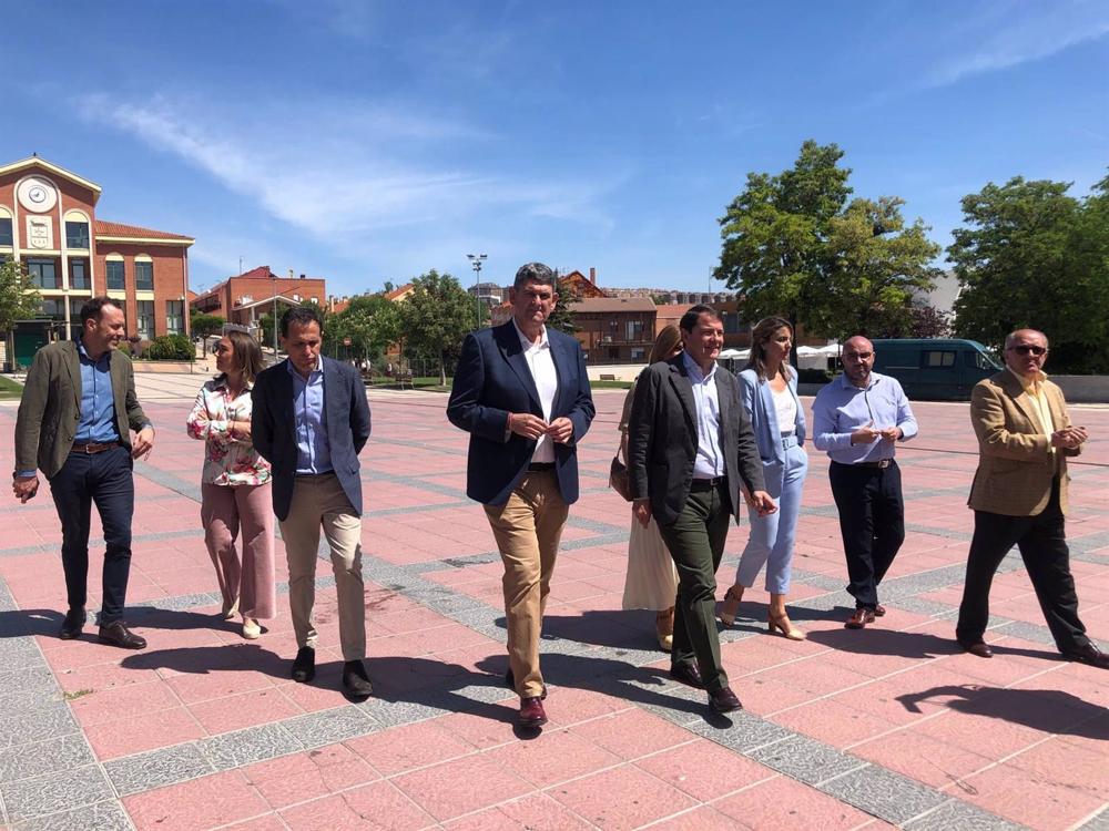 Mañueco arropa a la candidatura de Arroyo Mañueco