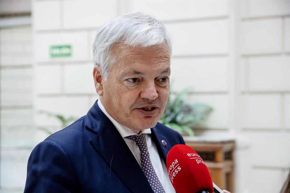 Archivo - El comisario europeo de Justicia, Didier Reynders Archivo