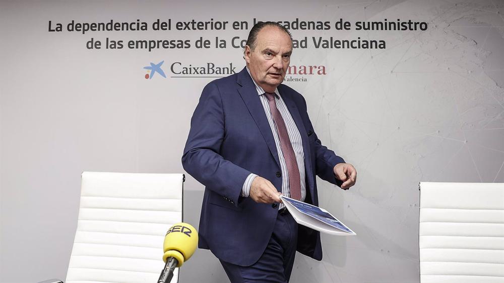 Archivo - El presidente de Cámara Valencia, José Vicente Morata Archivo