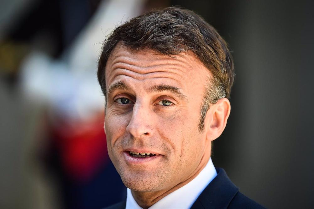El presidente francés, Emmanuel Macron El