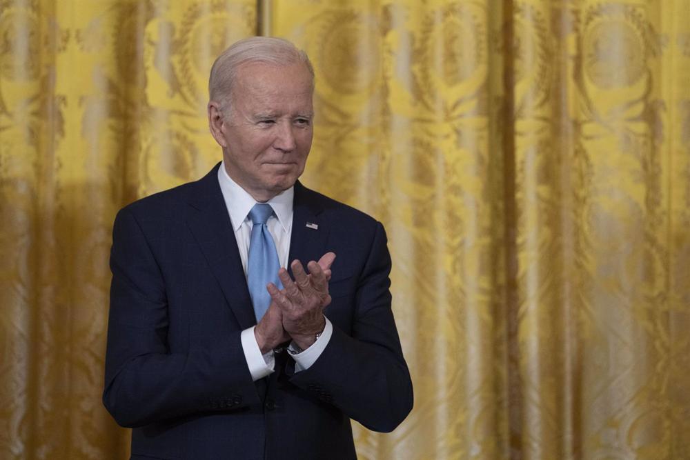 El presidente de EEUU, Joe Biden, en un evento con motivo del mes de la Herencia Asiática, Nativa de Hawai y de las Islas del Pacífico El