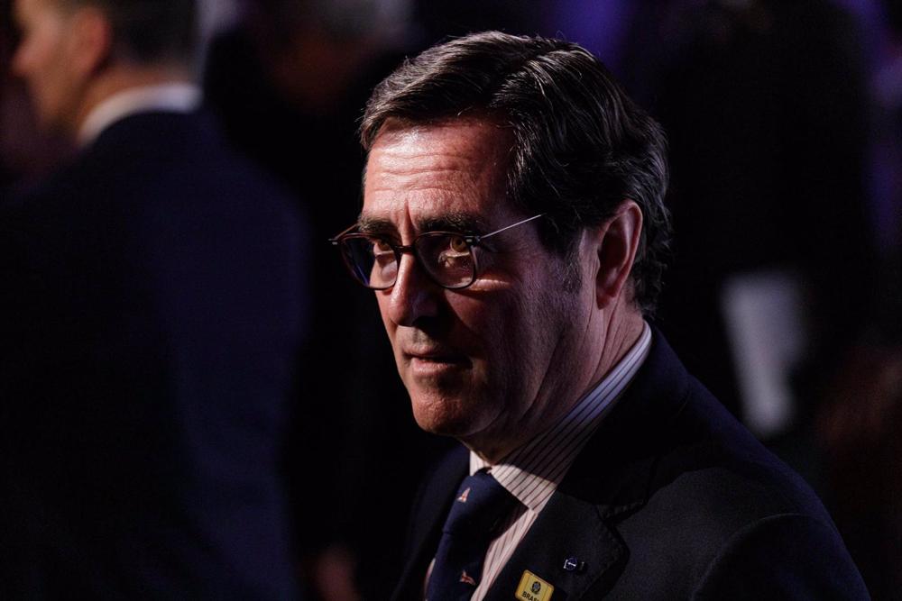 El presidente de la CEOE, Antonio Garamendi El