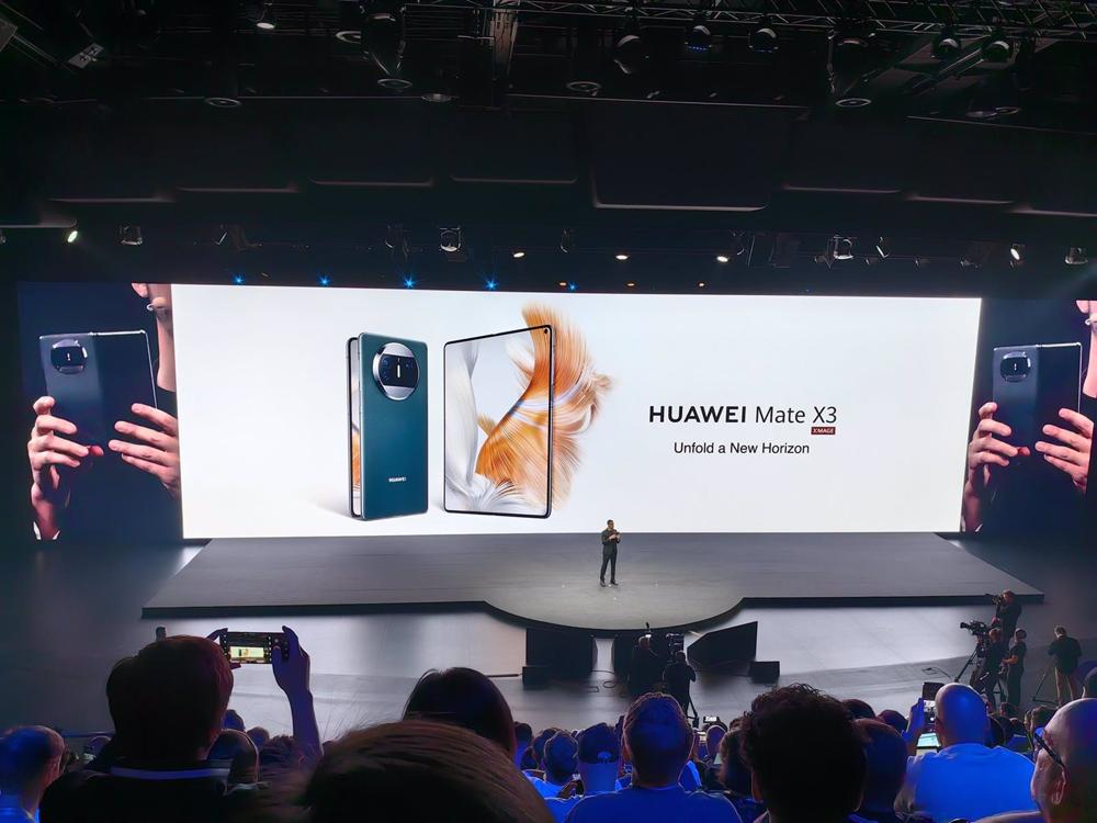 Presentación de Huawei Mate x3 en Múnich (Alemania) Presentación