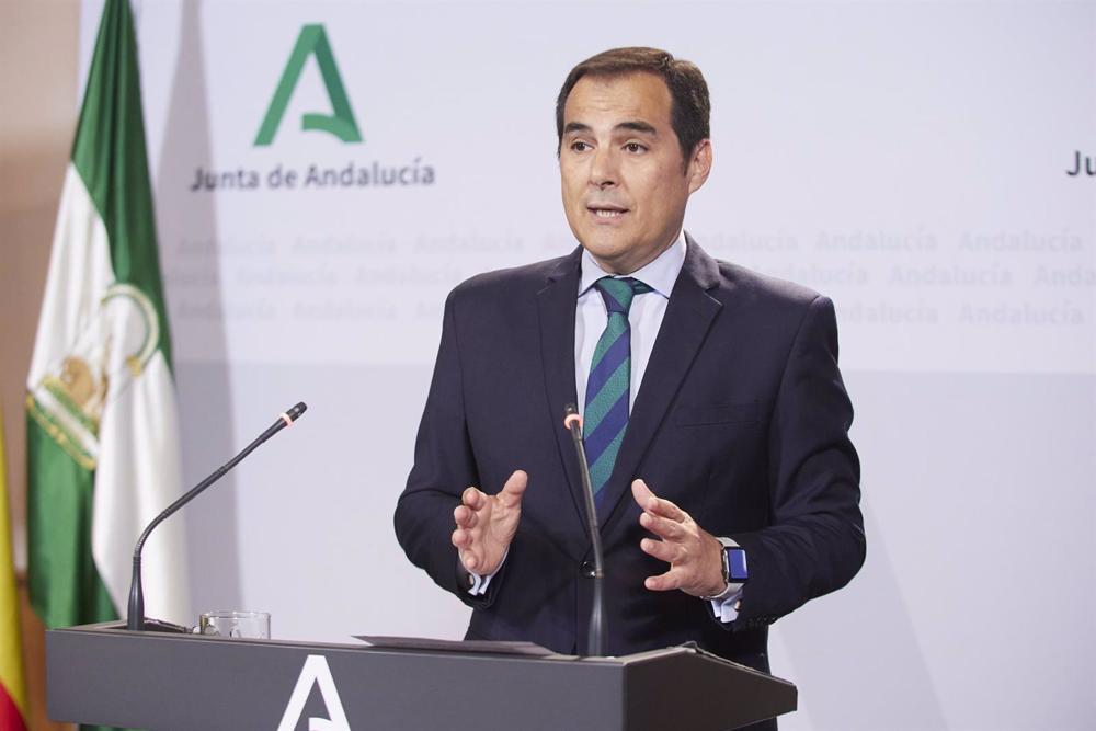 El consejero de Justicia, Administración Local y Función Pública de la Junta de Andalucía, José Antonio Nieto, archivo El