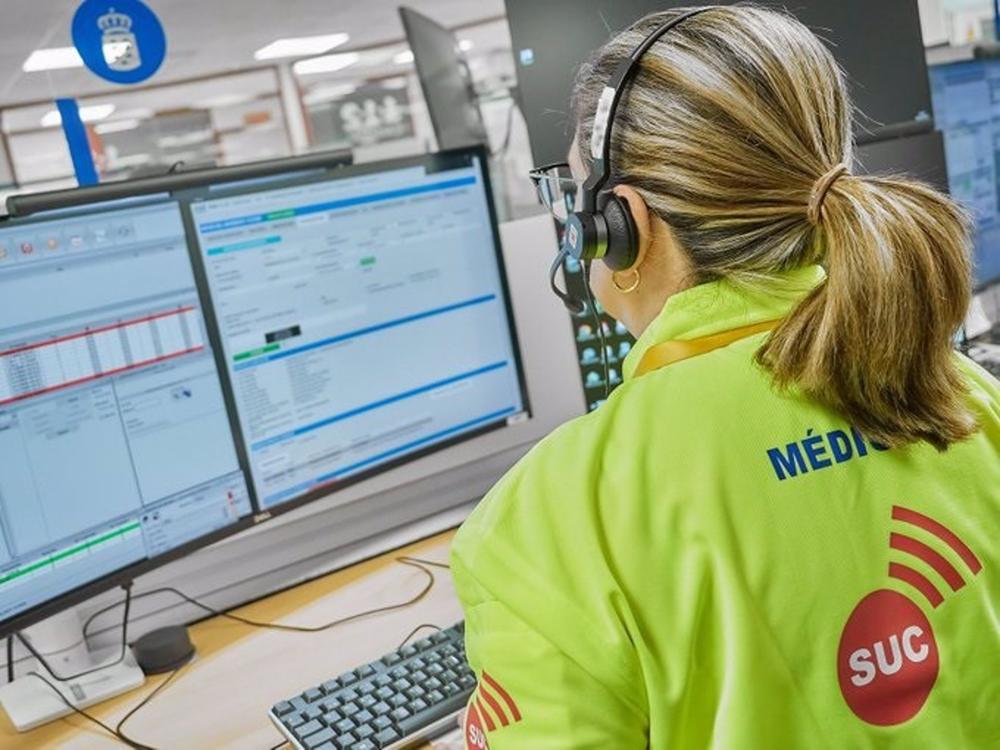 Sala operativa del Centro Coordinador de Emergencias y Seguridad (Cecoes) 1-1-2 Sala