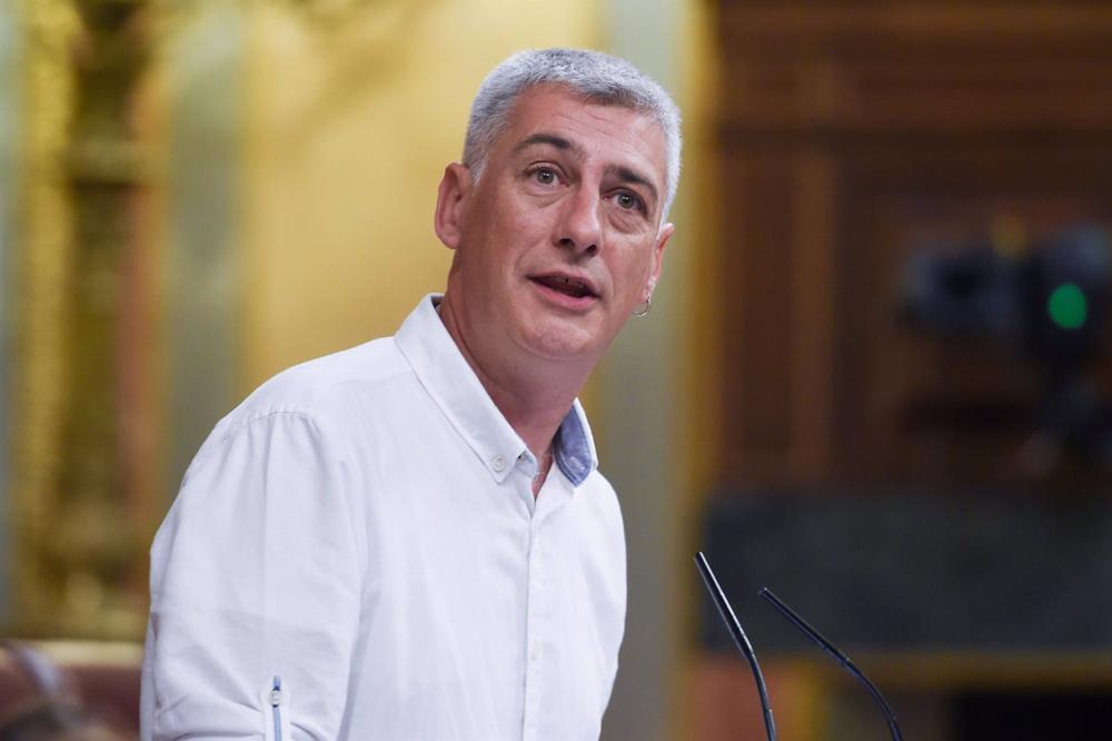 El portavoz adjunto de EH Bildu en el Congreso, Oskar Matute El