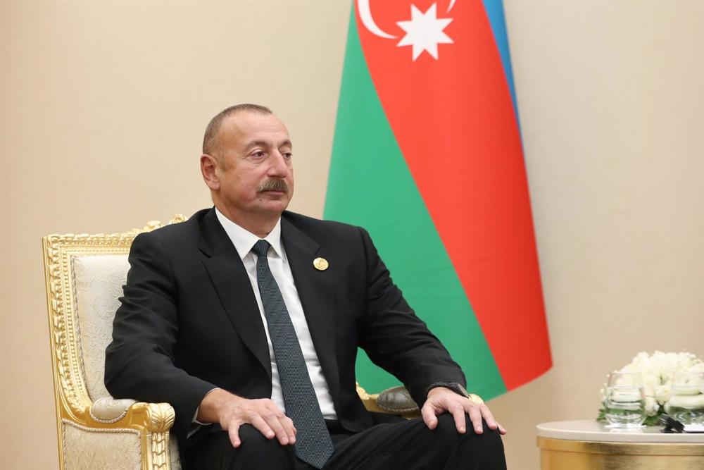 Archivo - El presidente de Azerbaiyán, Ilham Aliyev Archivo