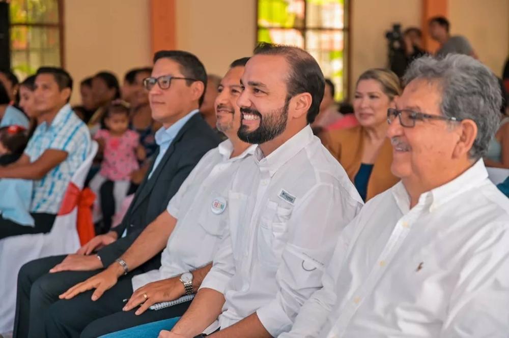 El alcalde de la ciudad ecuatoriana de Durán, Luis Chonillo El