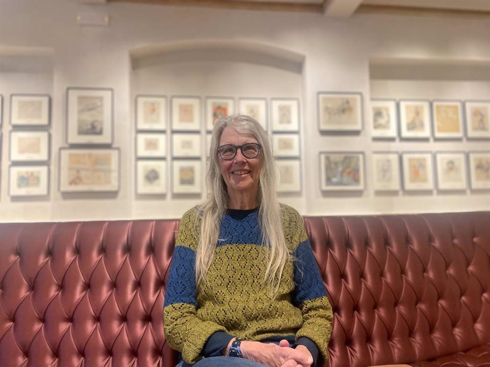 La escritora Jane Smiley, en Barcelona La