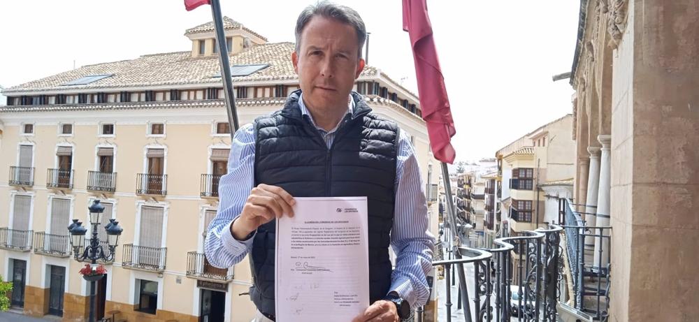 El candidato a la Alcaldía de Lorca por el PP, Fulgencio Gil El