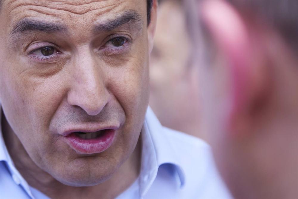 El presidente de la Junta de Andalucía, Juanma Moreno, en una imagen de archivo. El