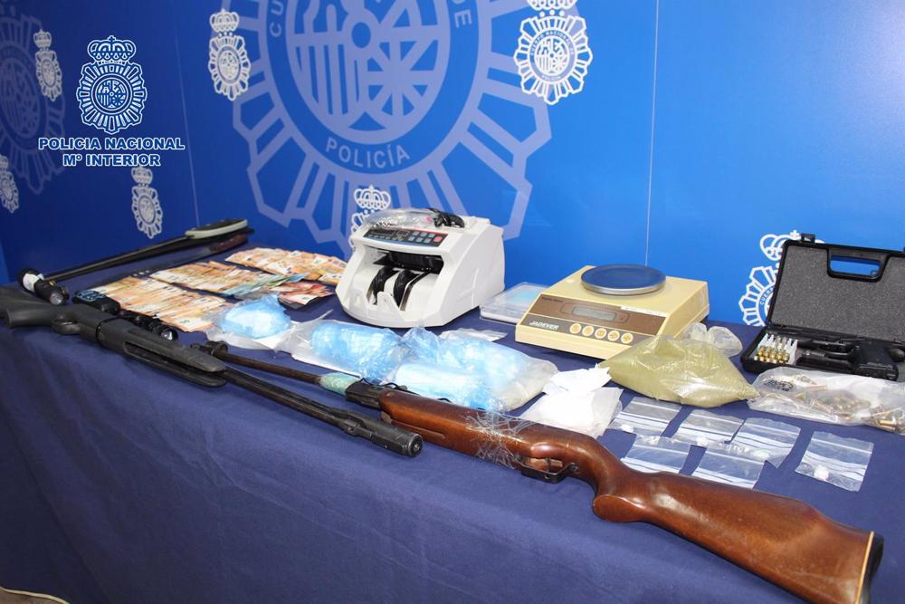 Operación policial contra la venta y distribución de droga en Madrid Operación