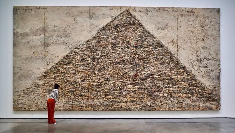 Sólo con el viento, el tiempo y el sonido , obra de Anselm Kiefer, en el Guggenheim Sólo