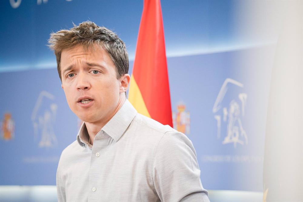 El líder de Más País, Íñigo Errejón El