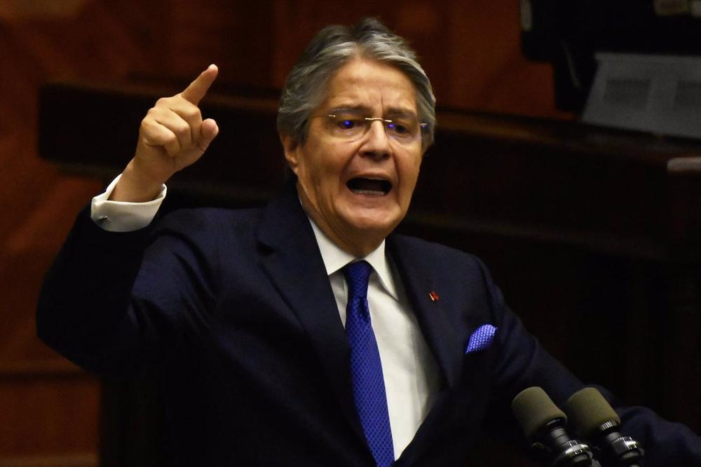 El presidente de Ecuador, Guillermo Lasso El