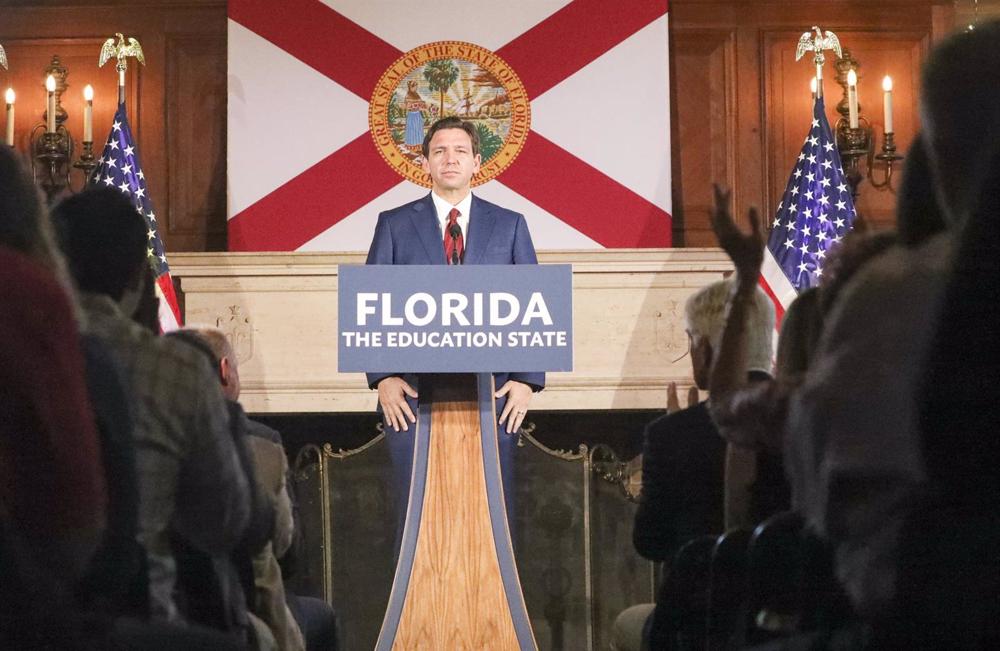 El gobernador de Florida, Ron DeSantis El