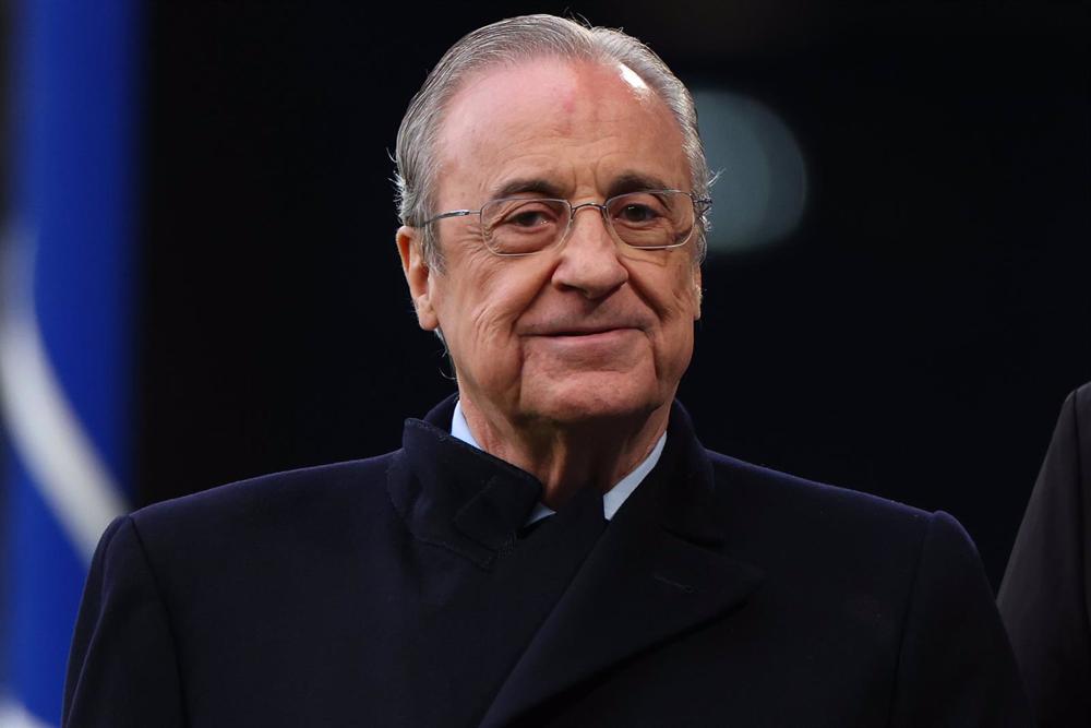Archivo - El presidente del Real Madrid Florentino Pérez Archivo