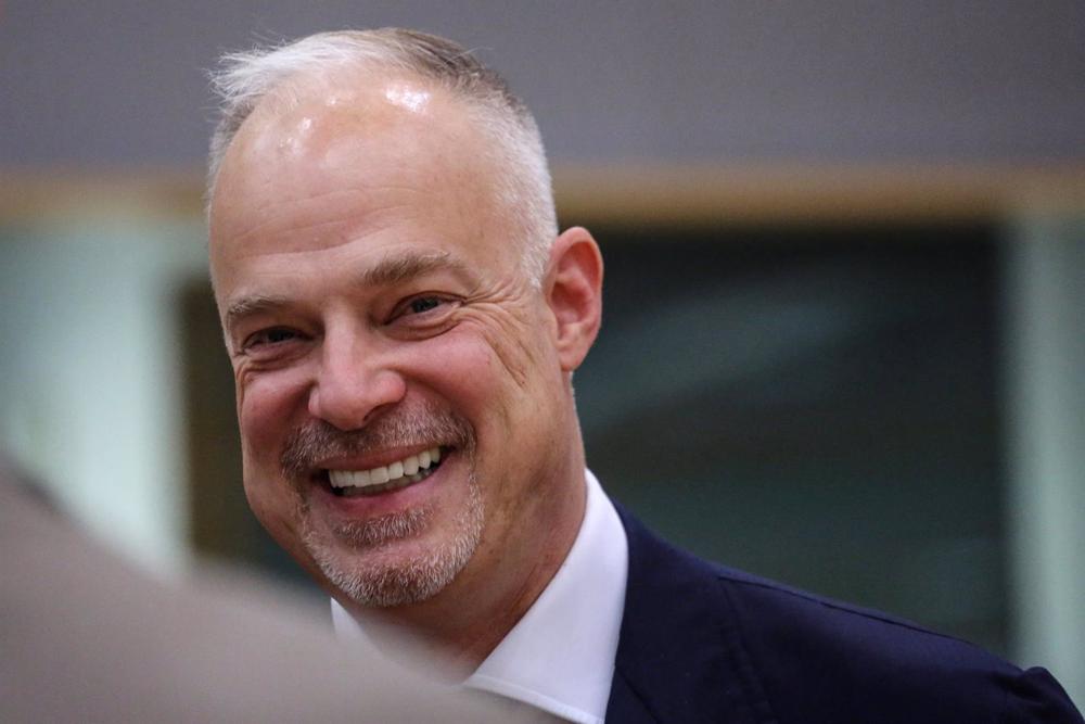 Archivo - El ministro de Defensa de Hungría, Kristof Szalay-Bobrovniczky Archivo