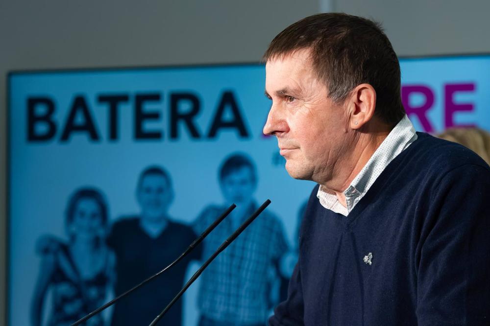 Archivo - El coordinador general de EH Bildu, Arnaldo Otegi Archivo
