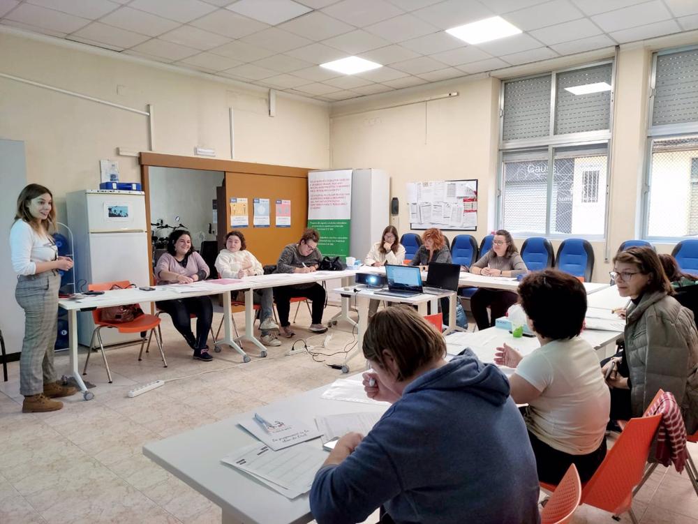 Taller de autoestima de COCEMFE. Taller