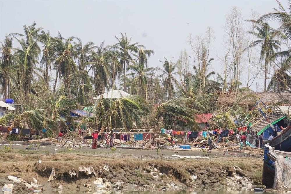 OCHA solicita 300 millones de euros para ayudar a los afectados por el ciclón ‘Mocha’ en Birmania