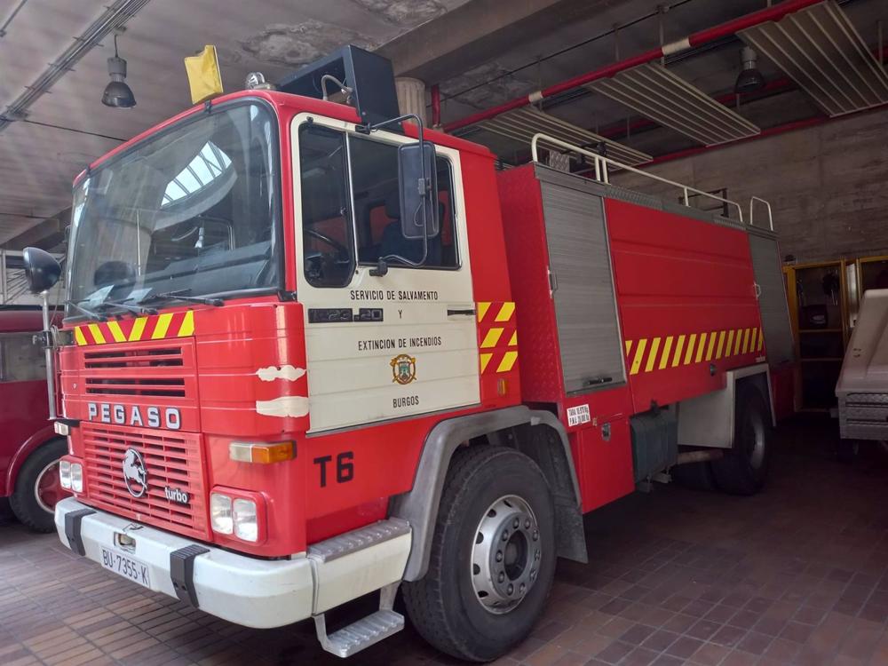 Archivo - Camión de Bomberos de Burgos Archivo