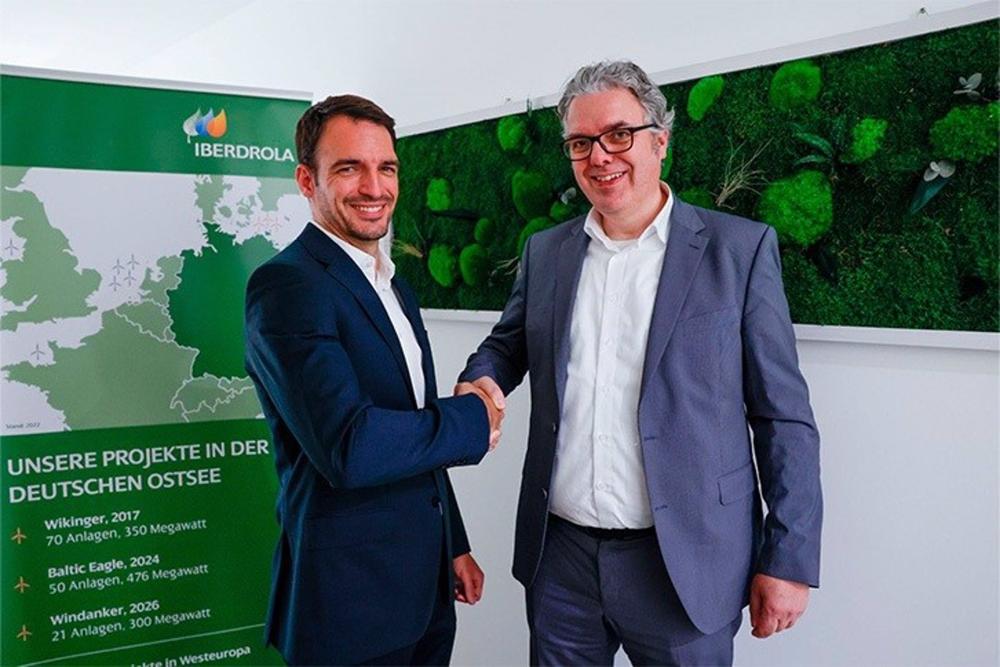 Iberdrola cierra con Holcim un nuevo 'PPA' para su parque eólico marino 'Baltic Eagle' en Alemania Iberdrola