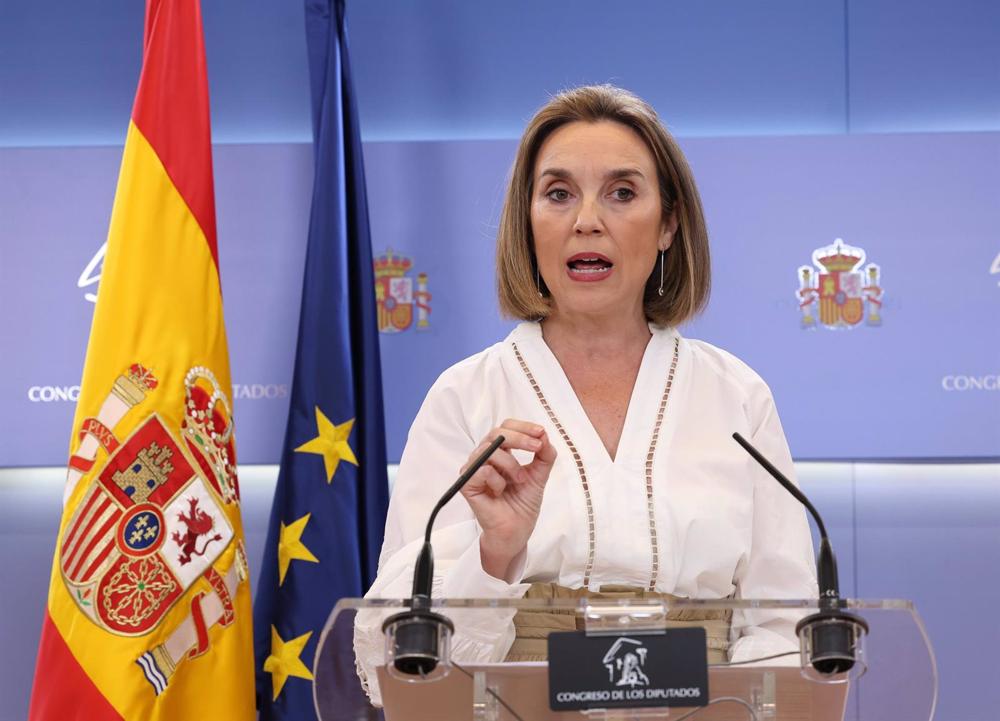 La secretaria general del Partido Popular, Cuca Gamarra La