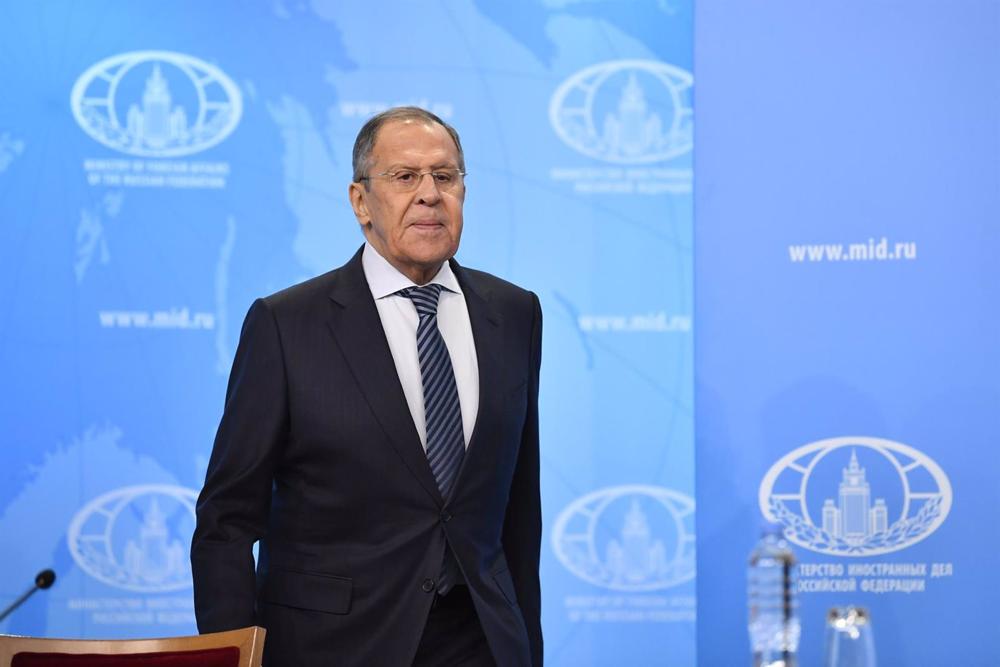 Archivo - El ministro de Exteriores ruso, Sergei Lavrov Archivo
