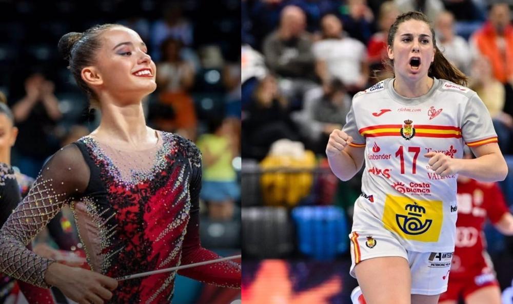 Inés Bergua y Clara Gascó, ganadoras de los Premios CSD-Carrera Dual. Inés