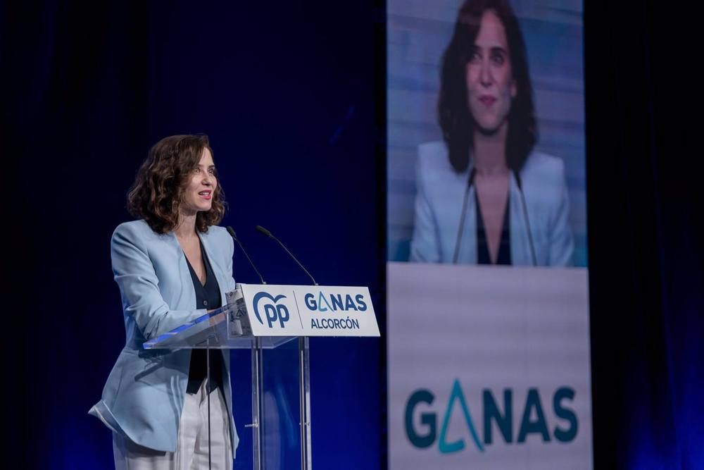 La presidenta de la Comunidad de Madrid y candidata del PP a la reelección, Isabel Díaz Ayuso. Archivo. La