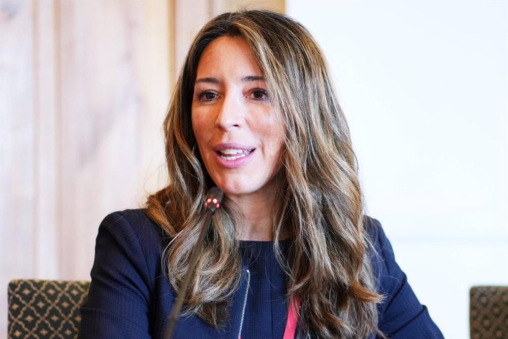 Archivo - La secretaria de Estado de Comercio de España, Xiana Méndez, a 1 de julio de 2022, en Santander, Cantabria (España). Archivo