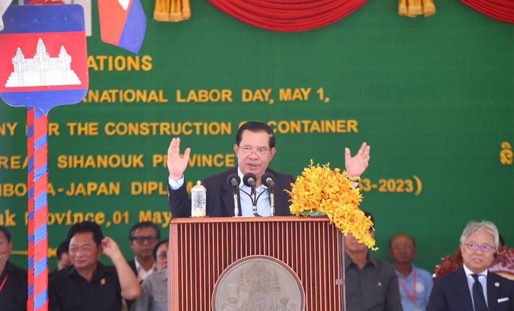 El primer ministro de Camboya, Hun Sen El