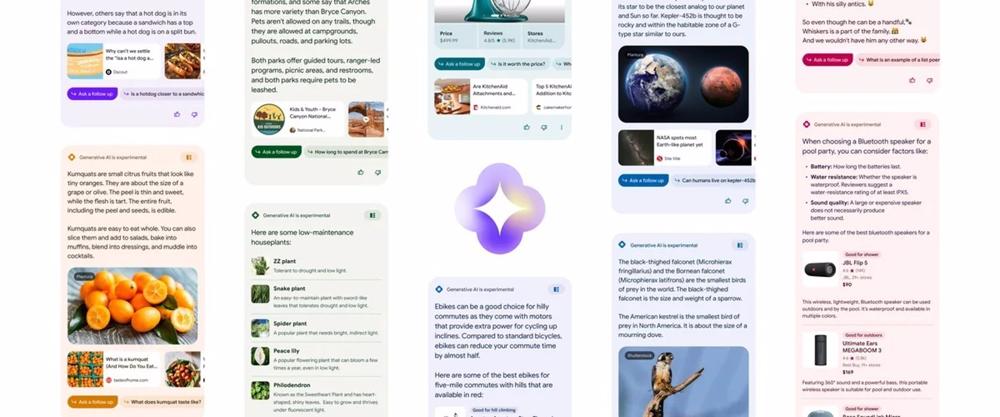 Google da acceso a nuevas capacidades generativas de IA en la búsqueda. Google