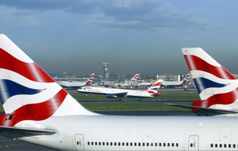 Archivo - Aviones de British Airways. Archivo