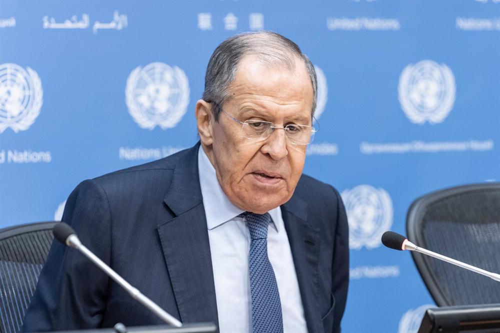 Archivo - El ministro de Exteriores ruso, Sergei Lavrov Archivo