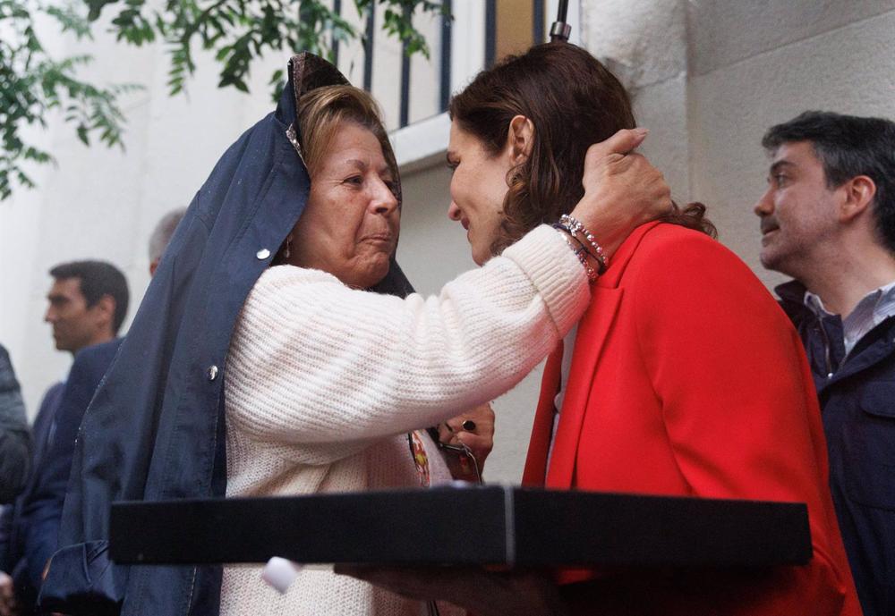 La presidenta de la Comunidad de Madrid, candidata a la reelección y presidenta del Partido Popular (PP) de Madrid, Isabel Díaz Ayuso La