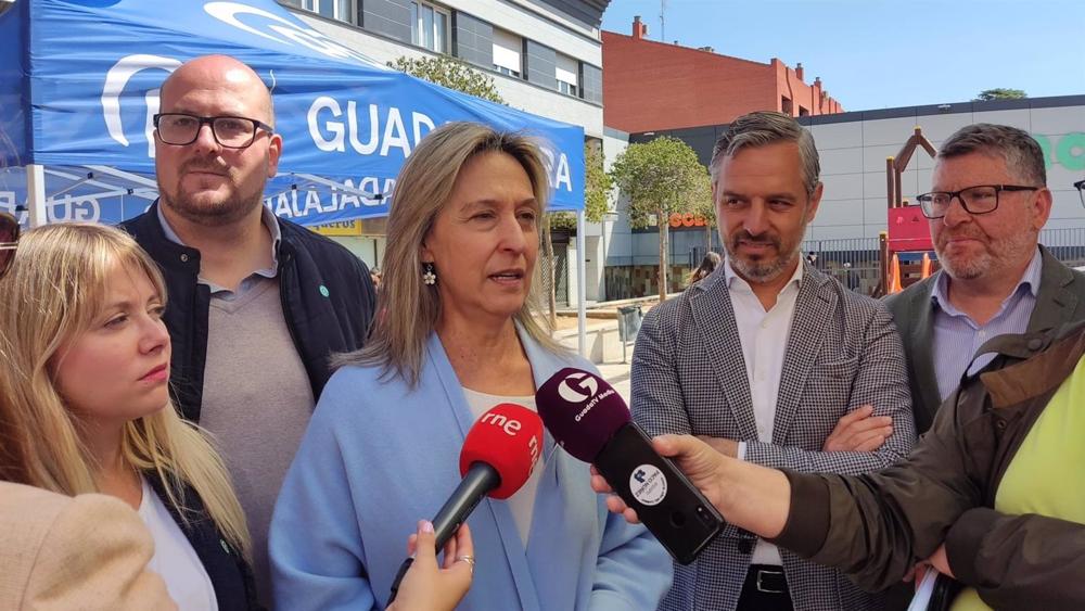 La candidata del PP en Guadalajara, Ana Guarinos. La