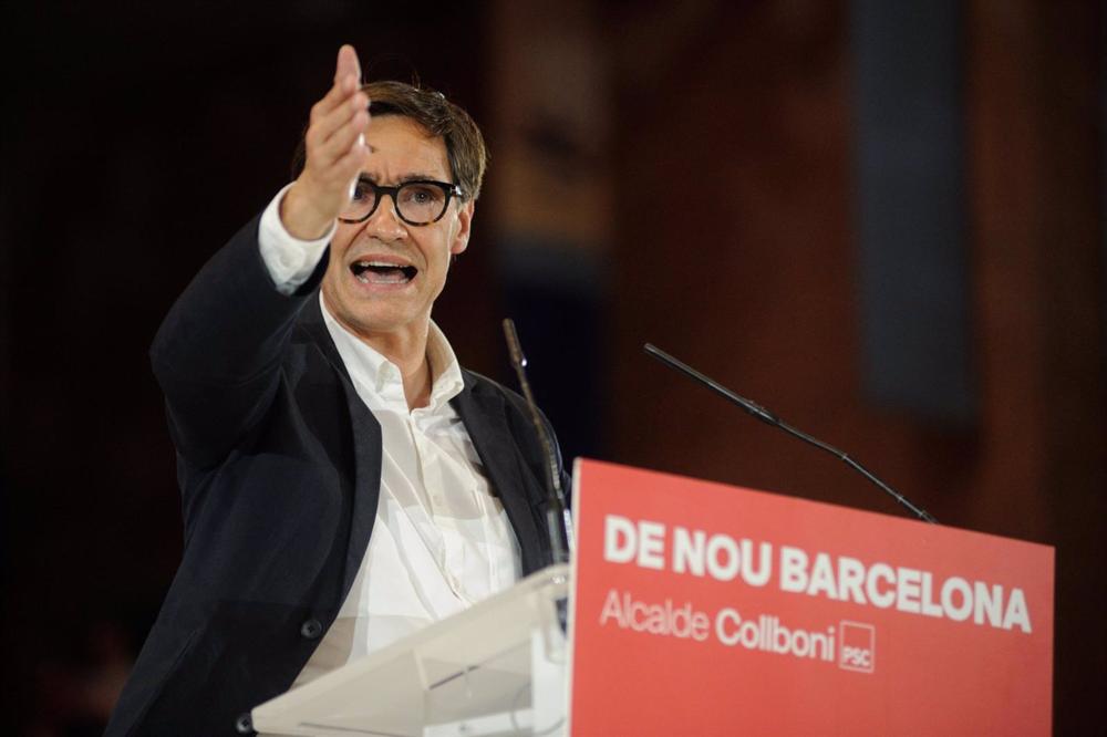 El primer secretario del PSC, Salvador Illa El