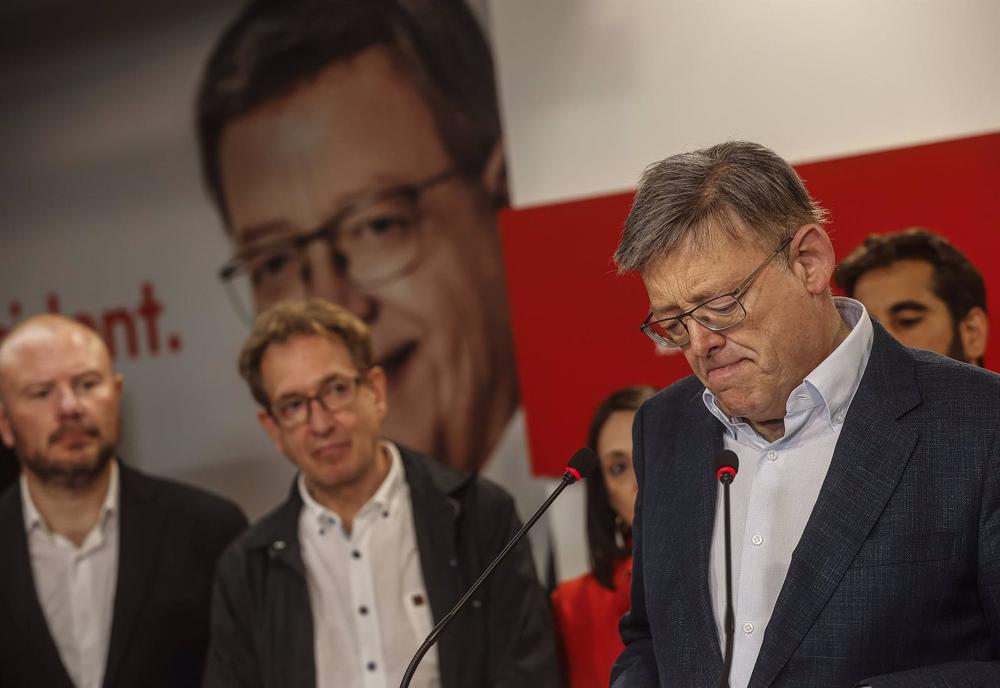 El todavía presidente de la Generalitat, Ximo Puig El